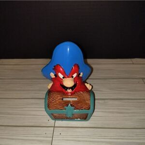 Applause Warner Brothers Vintage 1988 Yosemite Sam With Treasure Chest Bank